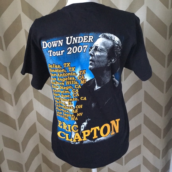 Eric Clapton 2007 Tour Tee - Picture 2 of 3